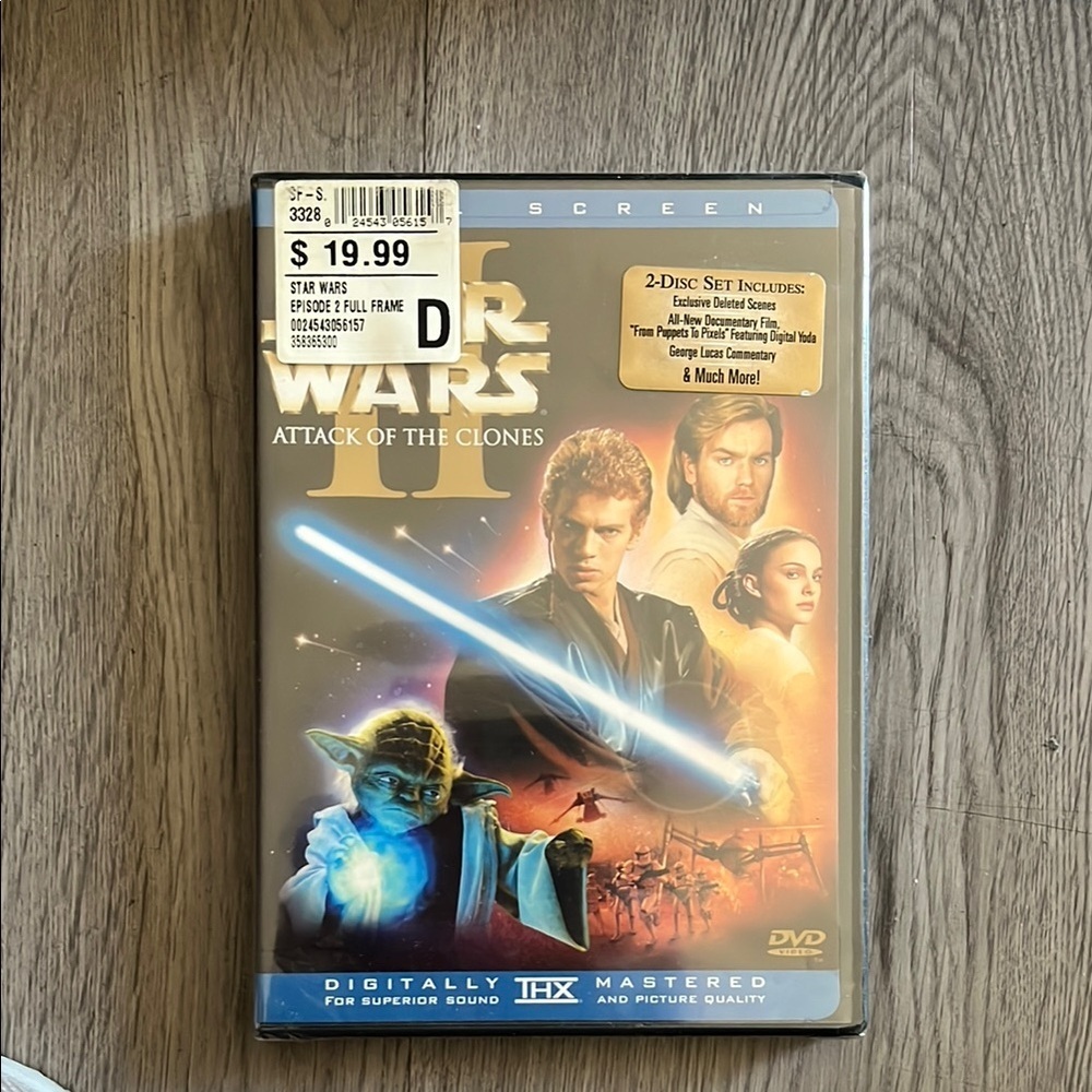 Star Wars: Attack of the Clones DVD